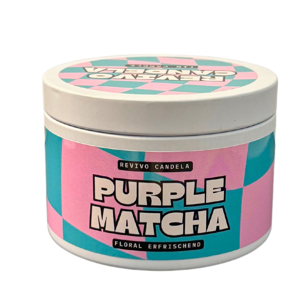 Tin Candle Purple Tea – Duftkerze in der Dose