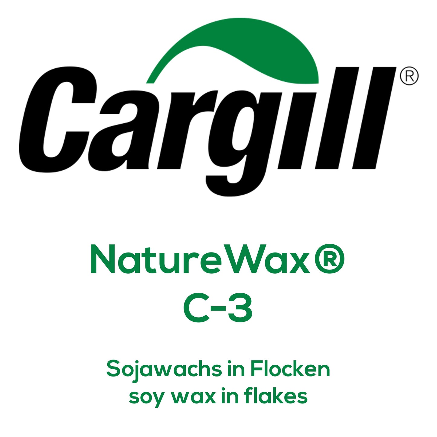 Cargill NatureWax® C-3 Sojawachs in Flocken, soy wax in flakes, C3