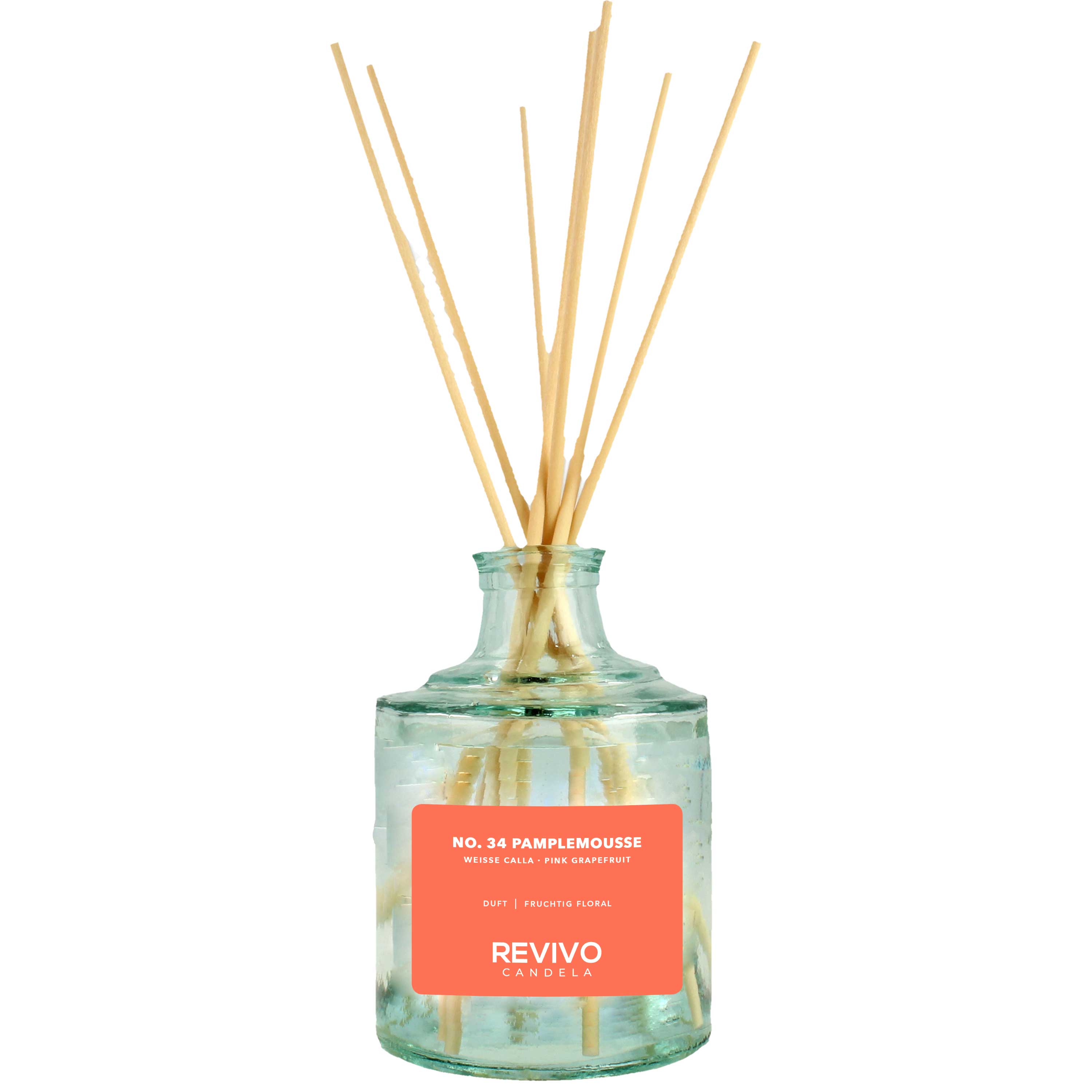 Reed Diffuser No. 34 Pamplemousse – Revivo Candela