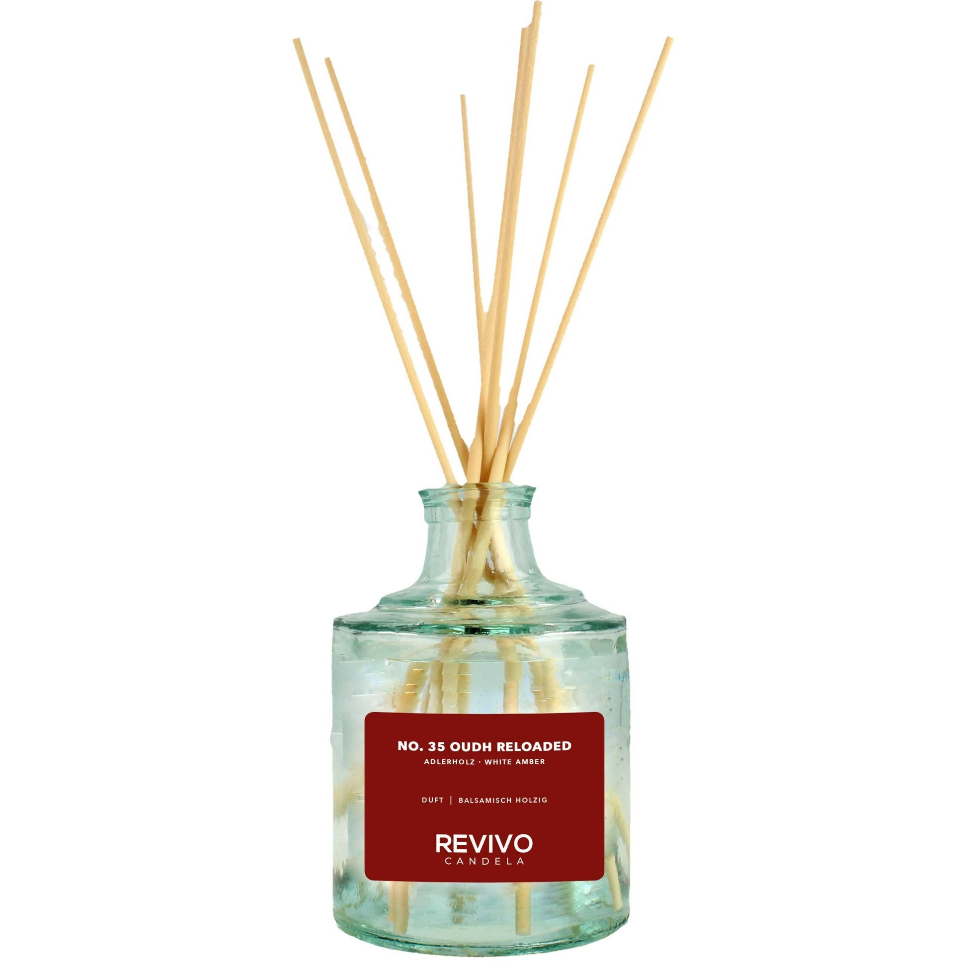 Revivo Candela Reed Diffuser No 35 Oudh Reloaded